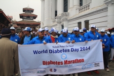 Diabetic walk 2014, 15