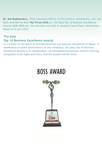 Boss Award June 8, 2010
