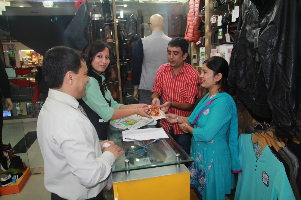 Brihat Team with Shopkeepers