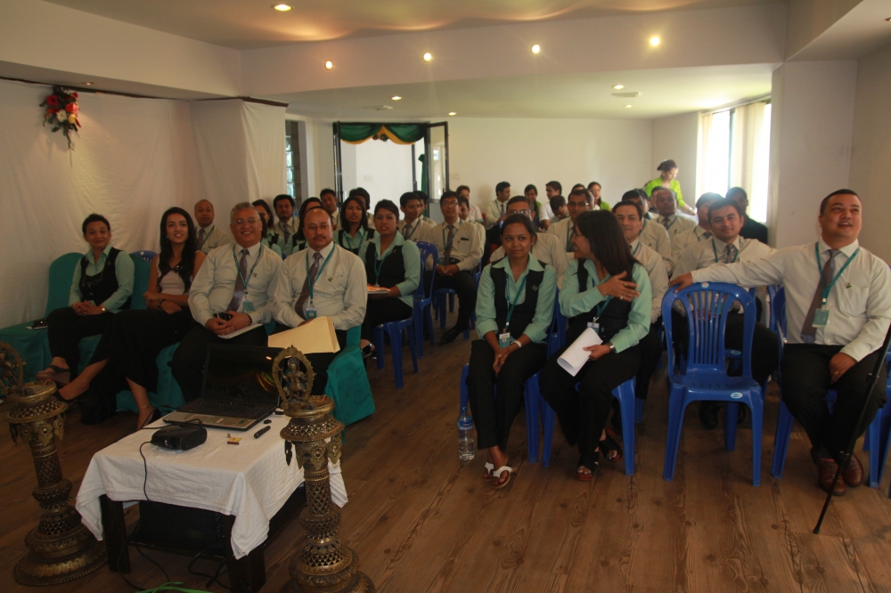 Audience at the event